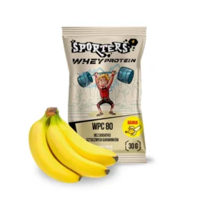 białko - WHEY PROTEIN - banan