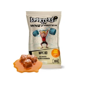 Whey Protein (białko) Saszetki 5x30g - słony karmel